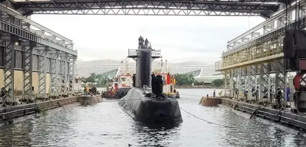 Desdocagem Submarino Tupi2