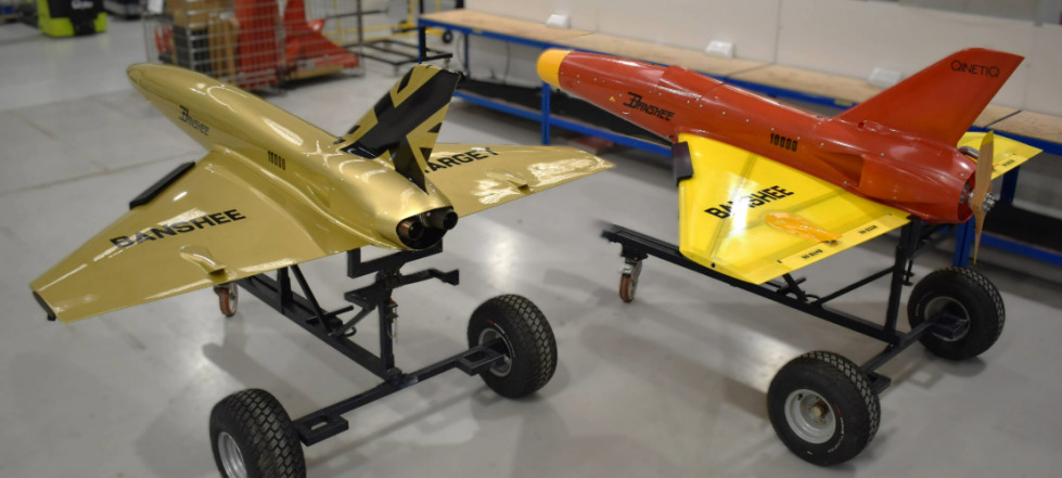 La británica QinetiQ entrega el blanco aéreo Banshee número 10.000