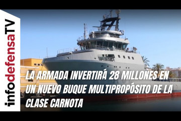 La Armada invertirá 28 millones en un nuevo buque multipropósito de la clase Carnota