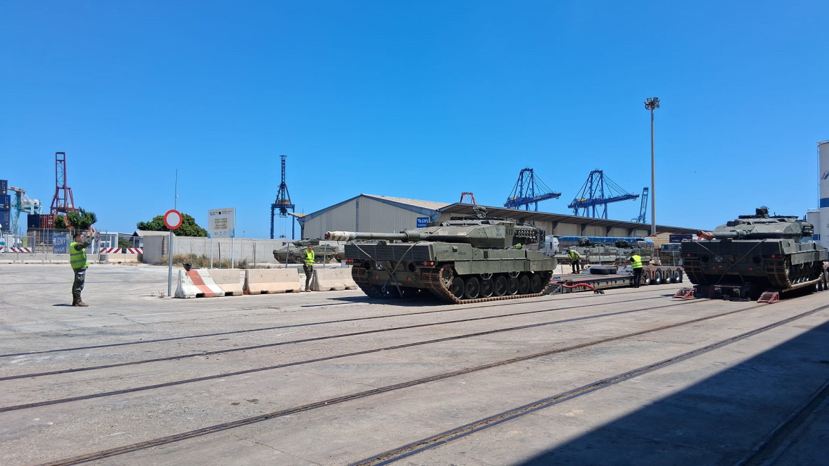 Carro Leopardo en Grecia