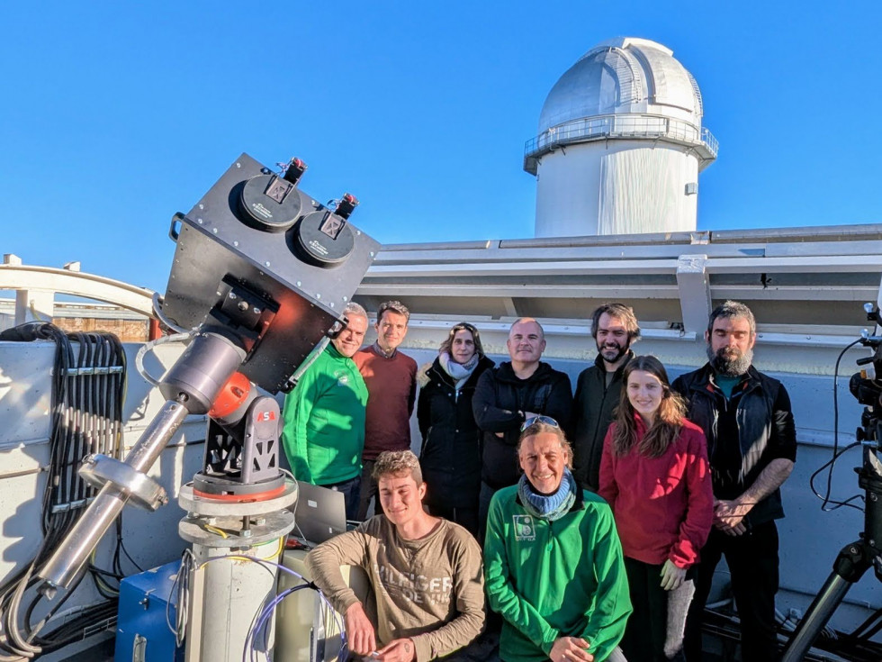 Arrakihs arranca su preparación científica en el Observatorio Astrofísico de Javalambre