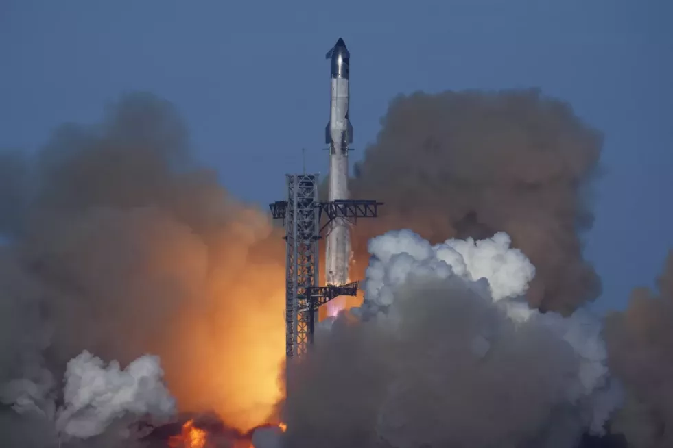 SpaceX pierde el control del noveno vuelo de prueba del Starship