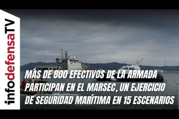 Más de 800 efectivos de la Armada participan en el Marsec, un ejercicio de seguridad marítima
