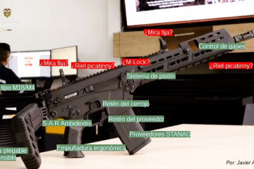 Fusil colombiano javier miranda
