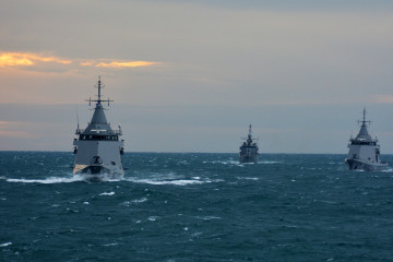 ARA ejercicio naval integrado