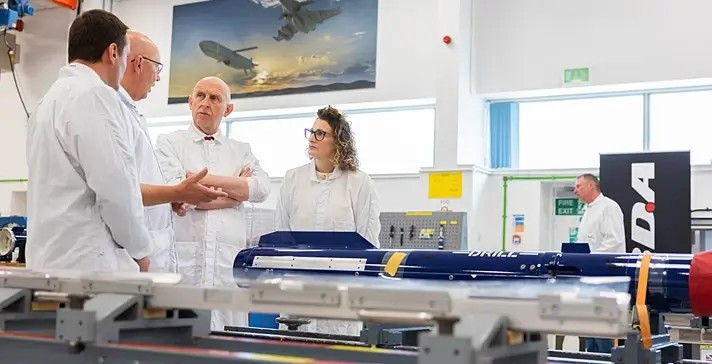Factoría británica de misiles de MBDA. Foto. Ministerio de Defensa de Reino Unido