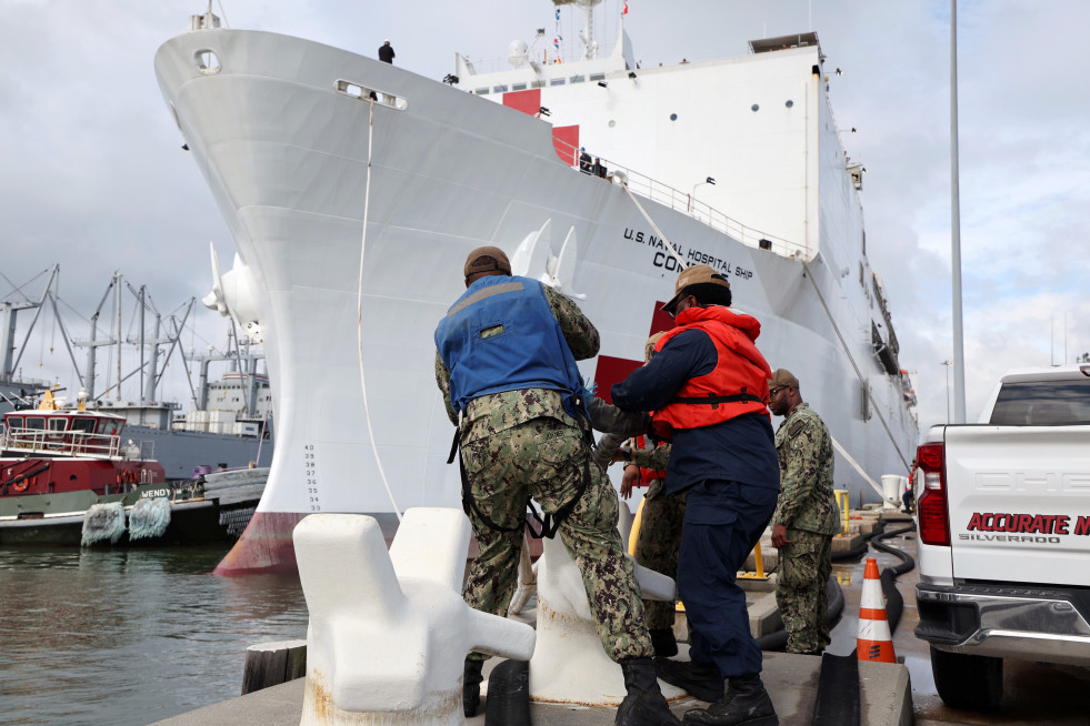 US Navy USNS Comfort T AH 20 U.S. Southern Command