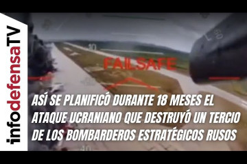 Así se planificó durante 18 meses el ataque ucraniano que destruyó un tercio  bombarderos rusos