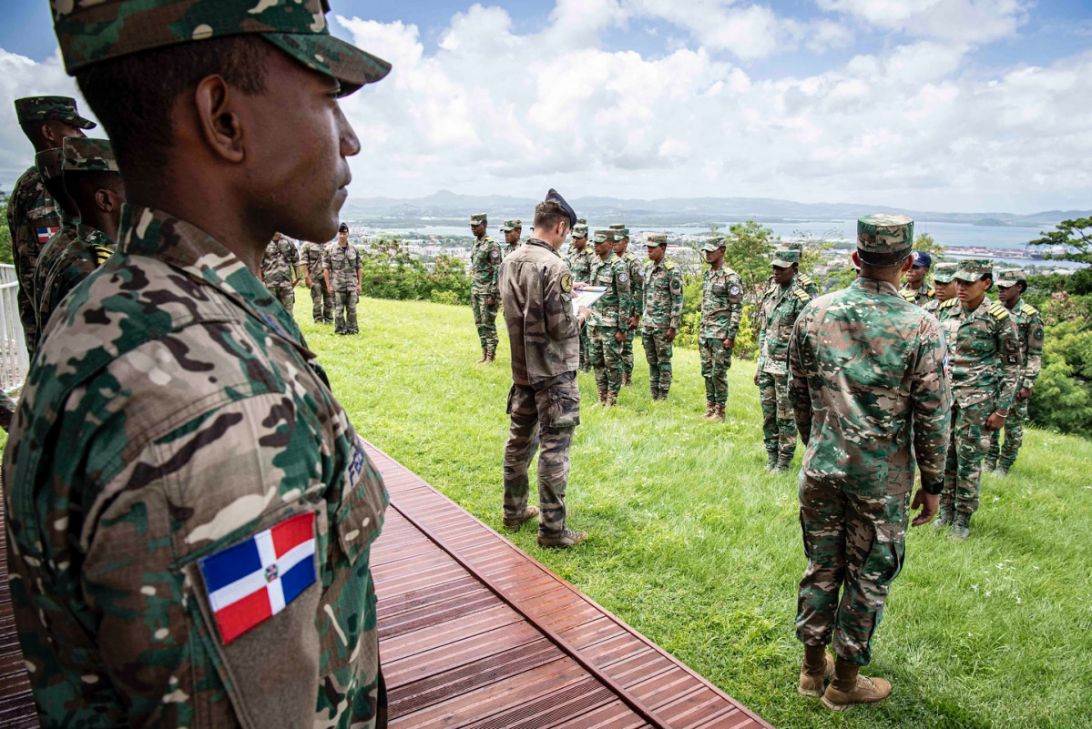 RDominicana FFAA Curso Comando Martinica 33eRIMA 