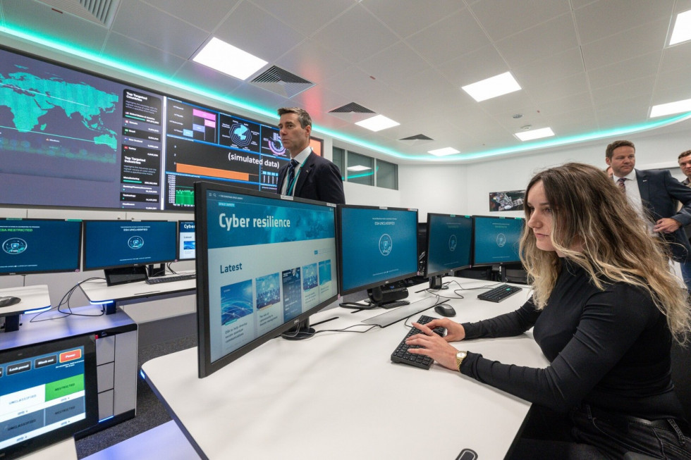 La ESA inaugura un nuevo Centro de Operaciones de Ciberseguridad
