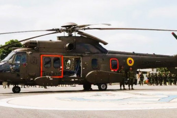 Helos Airbus Ecuador 1. Foto Mindefensa Ecuador