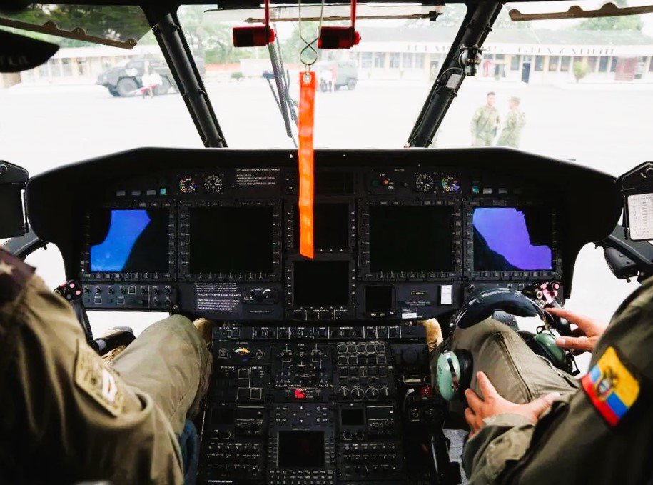 Helos Airbus Ecuador 2. Foto Mindefensa Ecuador