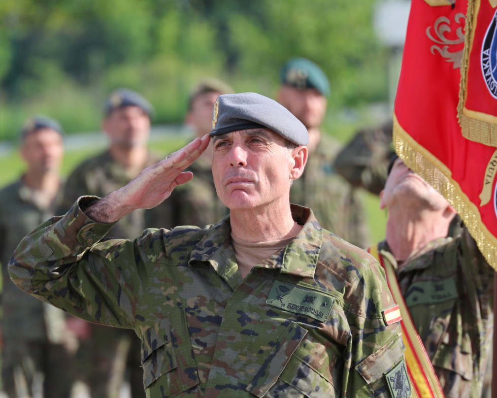 General de Brigada Alfonso Pardo de Santayana, de la Brilat