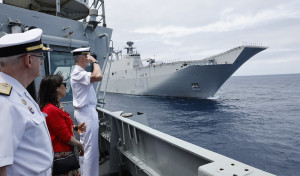 Fotogalería: las espectaculares imágenes de la revista naval y la exhibición dinámica en Las Palmas de Gran Canaria