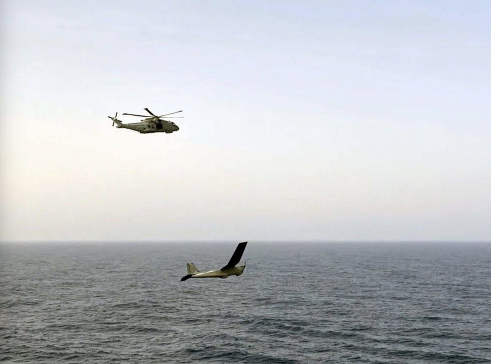 La Royal Navy integra un dron Puma como los 