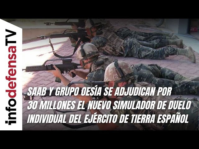 Saab y Grupo Oesía se adjudican por 30 millones el nuevo simulador de duelo individual del Ejército
