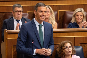 Pedro Sánchez, este 11 de junio, en la sesión de control al Congreso
