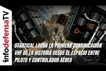 Startical logra la primera comunicación VHF desde el espacio entre piloto y controlador aéreo