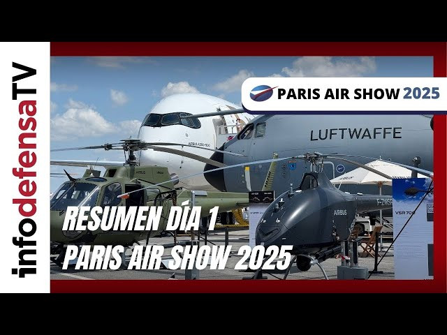 Paris Air Show 2025 Resumen día 1 | GMV, Centum y Tubacex