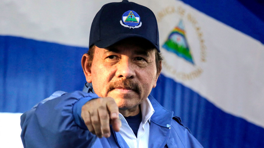 Presidente de Nicaragua Daniel Ortega