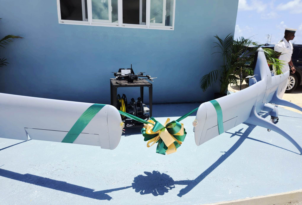 Bahamas FzaDefensa Drones MinNationalSecurity