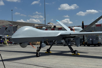 UAV Sirtap de Airbus en el París Air Show