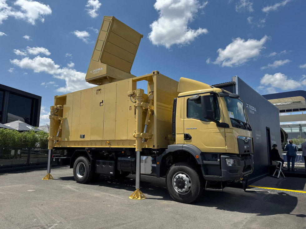 Camión radar de Indra Group