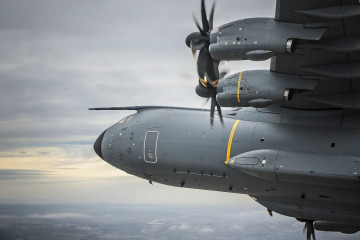 Avión de transporte A400M. Foto Airbus