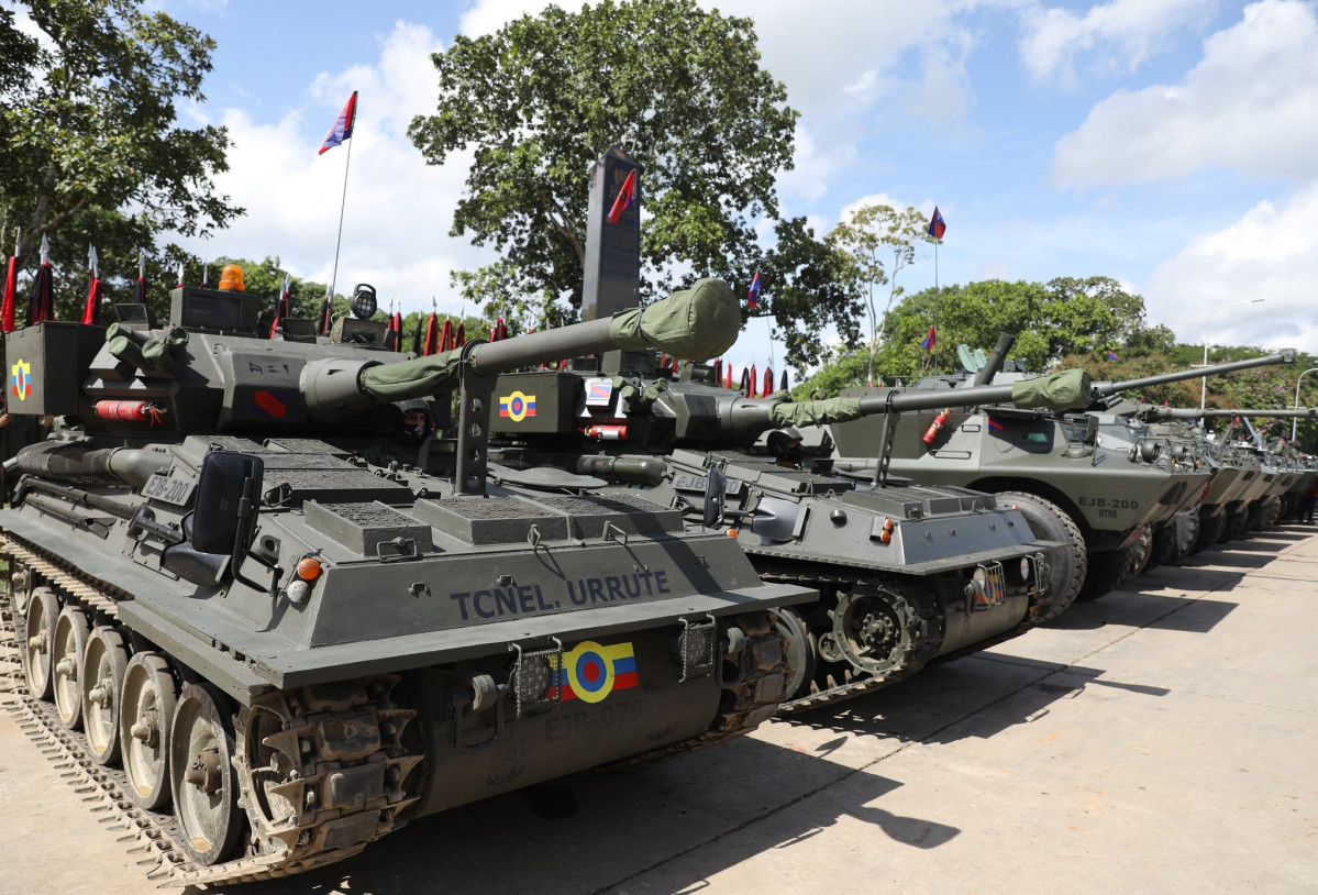 Venezuela Ejercito Scorpion90 Dragoon300 Prensa FANB