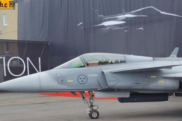 Avión Gripen, foto Infodefensa
