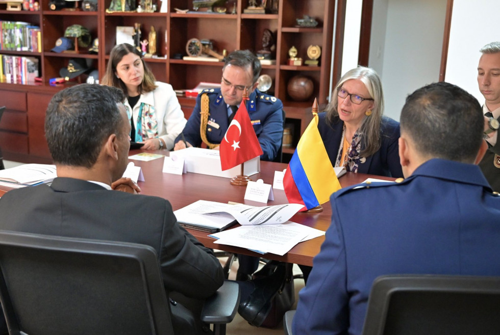 Turquia Colombia. Foto Mindefensa