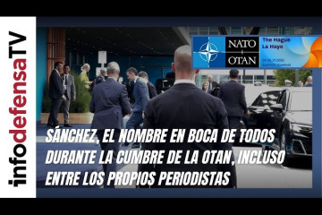 Sánchez, el nombre en boca de todos durante la cumbre de OTAN, incluso entre los propios periodistas