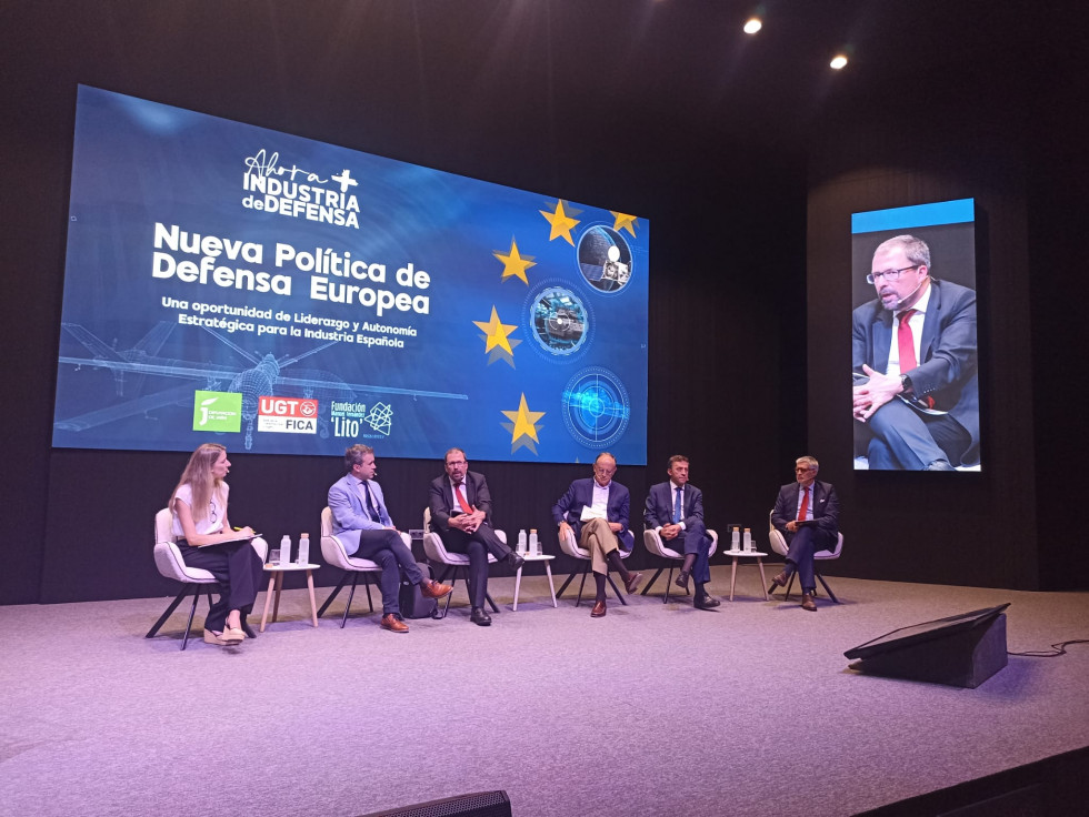 Mesa de Industria en la jornada de UGT en Jaén