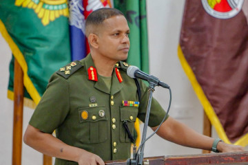 Guyana FzaDefensa Brigadier Omar Khan Guyana Defence Force