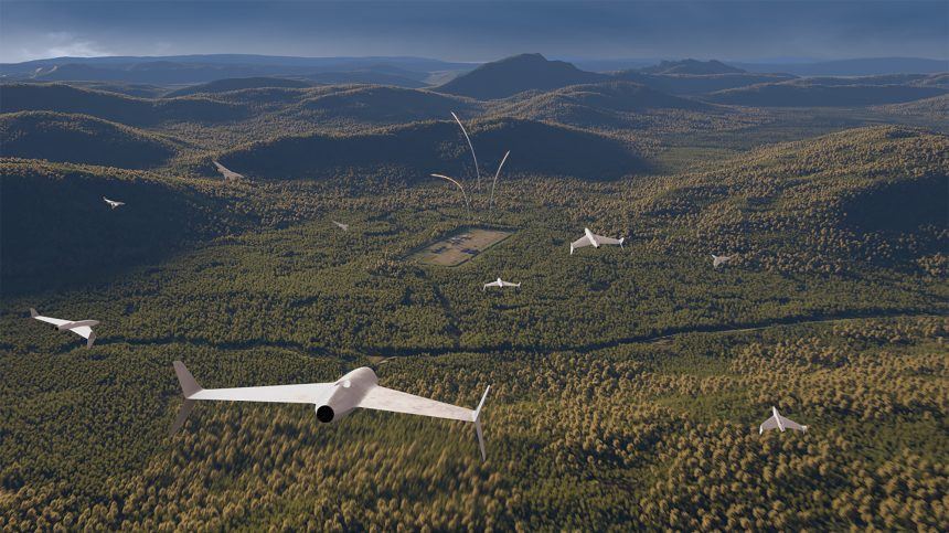 MBDA presenta el dron de ataque de largo alcance One Way Effector