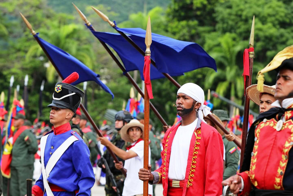 Venezuela Ejercito Aniversario 204 EV 