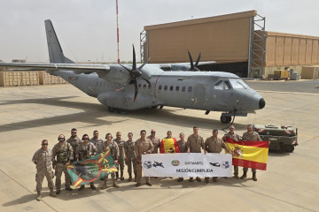 Retirada de España de Senegal con la marcha del DAT Marfil