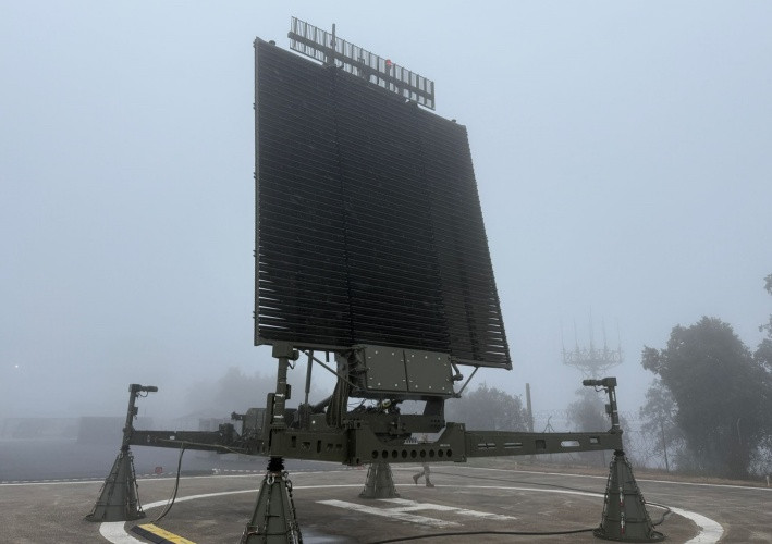 Imagen del radar Lanza T del Eju00e9rcito del Aire