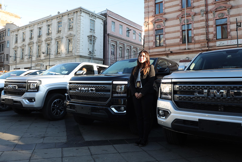 Camionetas JMC Grand Avenue 4x4 entregadas por el Gore Valparaíso a la Policía de Investigaciones de Chile Firma Municipalidad de Valparaíso