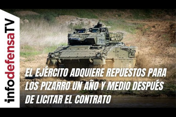 El Ejército adquiere repuestos para los Pizarro un año y medio después de licitar el contrato