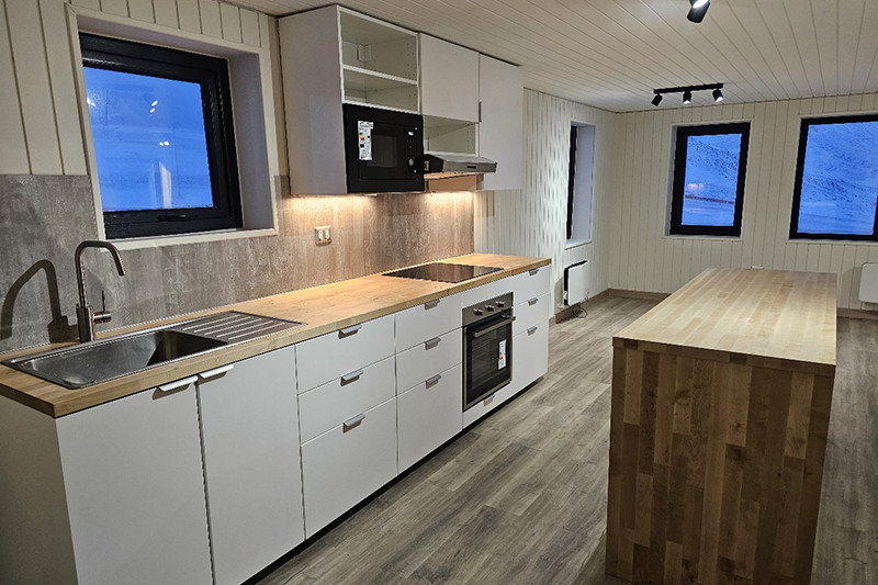 Vista interior de una de las viviendas remodeladas Firma FACh