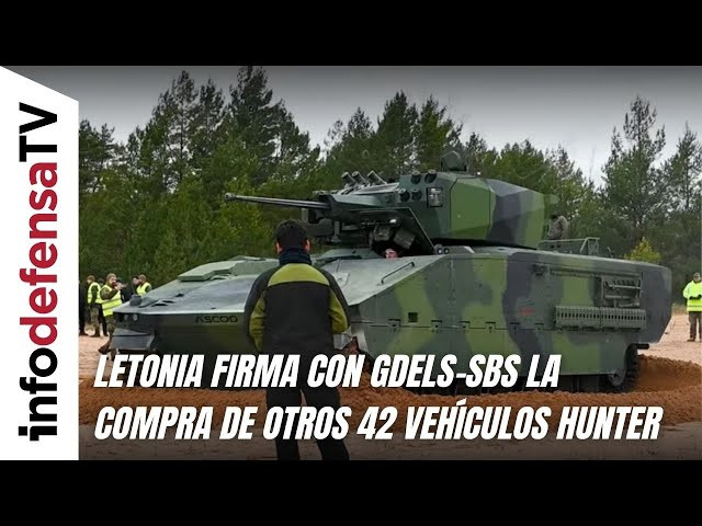 Letonia firma con GDELS SBS la compra de otros 42 vehículos Hunter, la nueva generación del Ascod