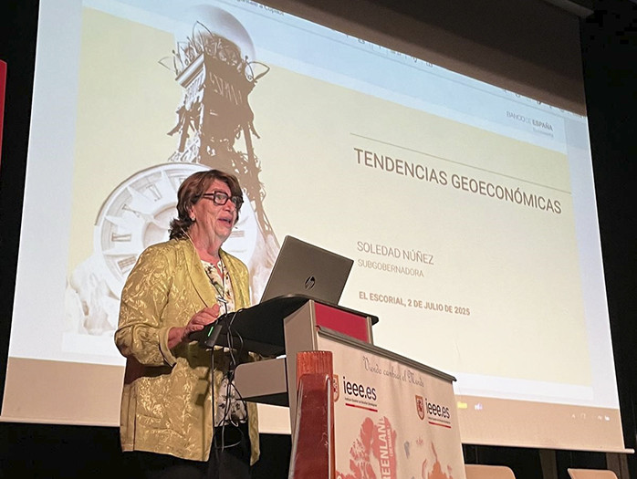Intervención subgobernadora del Banco de España Soledad Gómez en cursos de verano de la UCM