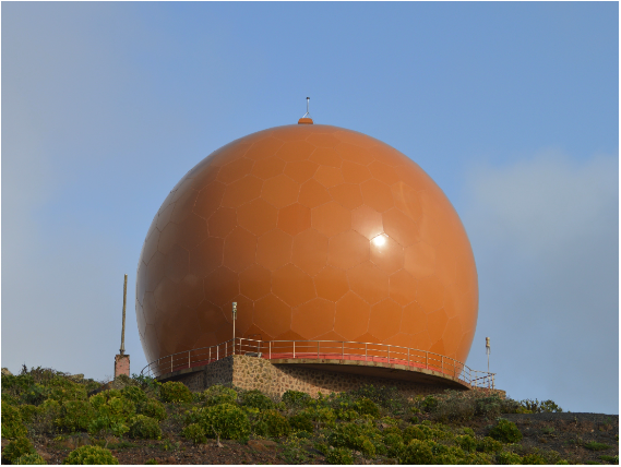 Radomo del EVA 22 de Lanzarote