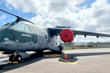 00 KC 390 en F Air 1. Foto Infodefensa