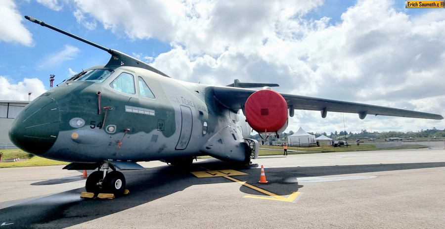 00 KC 390 en F Air 1. Foto Infodefensa