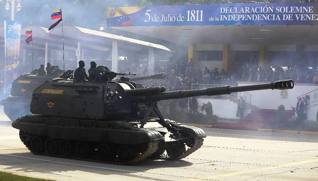 Venezuela Ejercito Obuses AP Msta S AVN