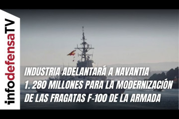 Industria adelantará a Navantia 1.280 millones para la modernización de las fragatas F-100