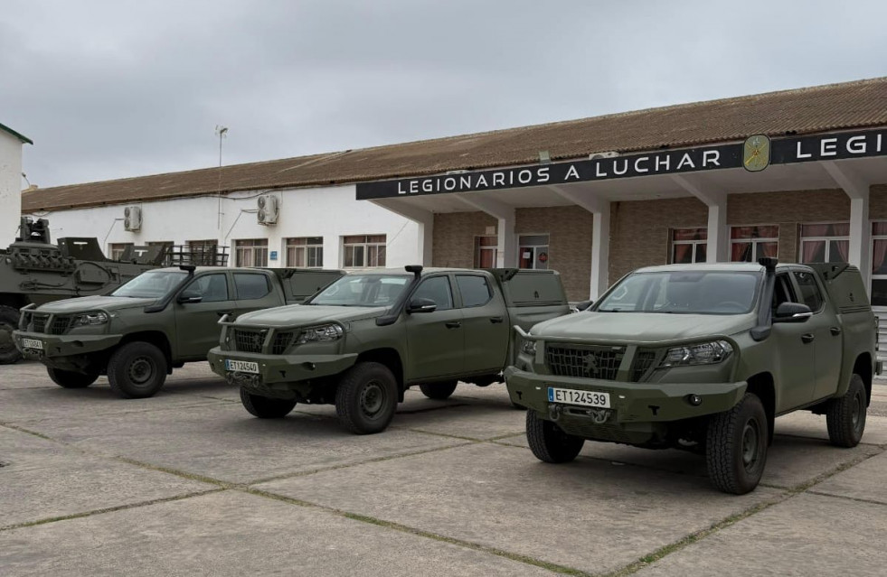 Nuevos vehículos VMTT llegan a Melilla