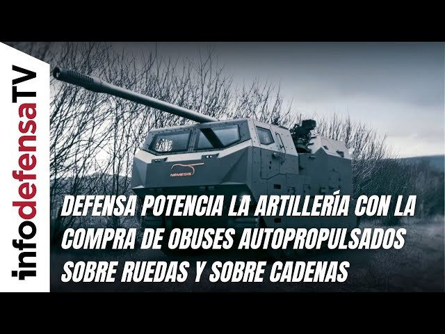Defensa potencia la artillería con la compra de obuses autopropulsados sobre ruedas y sobre cadenas